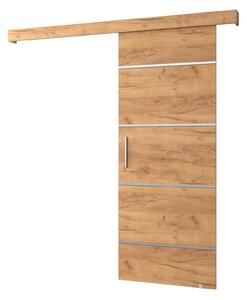 Zondo.hr Klizna vrata 90 cm Sharlene IV (craft zlatni + craft zlatni + srebrna). Akcija -22%. 1043758