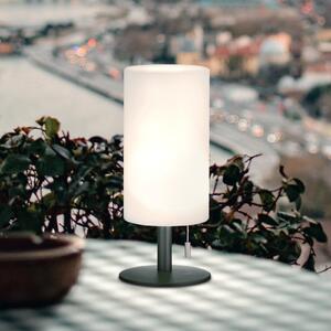 Larino LED baterijska stolna lampa, visina 28 cm