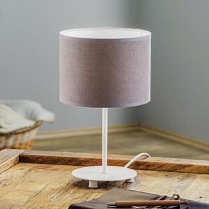 Stolna lampa pastel roller visina 30cm siva