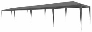 Šator za zabave 3 x 12 m PE antracit - Antracitno siva / 3 x 12 m