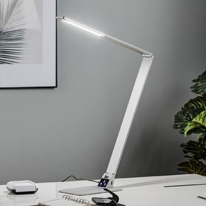 Ravna LED stolna lampa Wasp izrađena od aluminija