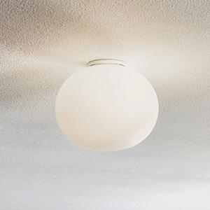 FLOS Glo-Ball C/W Zero stropna svjetiljka, prigušiva, Bijela, Dnevni boravak/blagovaonica, Staklo, Metak