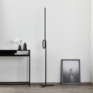 Foscarini Tobia terra LED podna lampa, crna