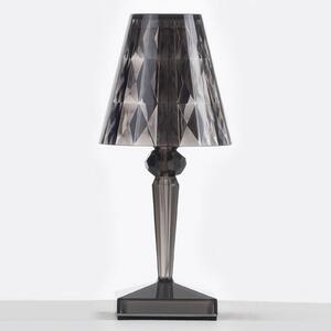 Kartell LED punjiva stolna svjetiljka Baterija, 26 cm, dimno siva, IP54