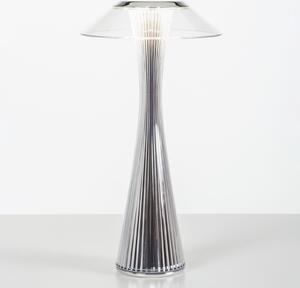 Kartell Space - LED dizajnerska stolna lampa, krom