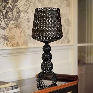 Kartell LED stolna lampa Mini Kabuki, crna, visina 70 cm