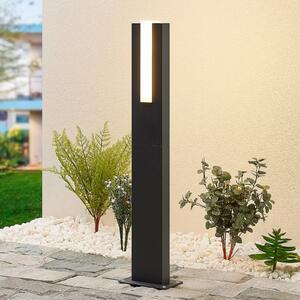 Lucande LED putna svjetiljka Virgalia, 65 cm, IP65, antracit