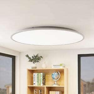 Lindby LED stropna svjetiljka Narima, 4.000 K, Ø 100 cm, srebrna