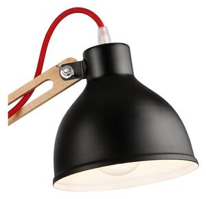 Crna viseća svjetiljka za 3 žarulje Lamkur Marcello