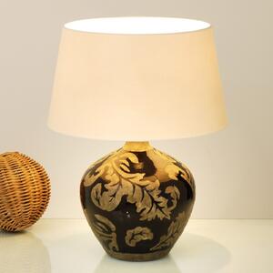 Stolna lampa Toulouse, visina 42 cm, crna