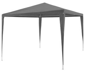 Šator za zabave 3 x 3 m PE antracit - Antracitno siva / 3 x 3 m