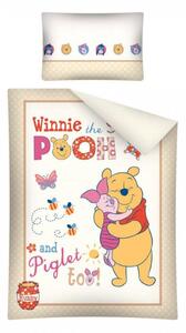 Posteljina v Krevetići Winnie the Pooh i prase bež 100/135