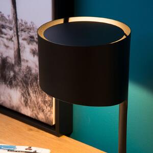 Knulle stolna lampa od metala, crna