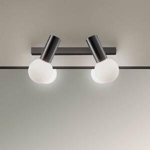 LEDS-C4 Mist kupaonska zidna svjetiljka s 2 žarulje crna