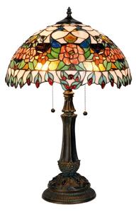 Šarena stolna lampa Maja, dizajn Tiffany