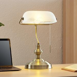 Lindby Profina stolna lampa, bronca