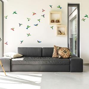 Set naljepnica za prozore 20 kom 40x60 cm Hummingbirds - Ambiance