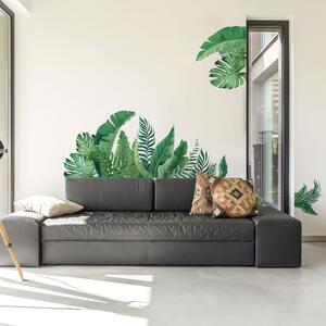 Zidna naljepnica 60x90 cm Tropical Leaves - Ambiance