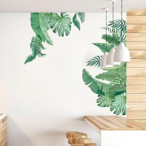 Zidna naljepnica 60x90 cm Tropical Leaves - Ambiance