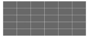 Set naljepnica za pločice 30 kom 20x10 cm Subway Tiles Grey - Ambiance