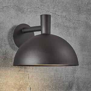 Nordlux Arki vanjska zidna svjetiljka crna Ø 35 cm, prigušiva, Crno, Metal