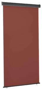 Balkonska bočna tenda 125 x 250 cm smeđa - Smeđa / 125 x 250 cm