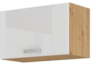 Zondo.hr Gornji kuhinjski ormarić- Arryn 60 GU-36 1F (Hrast artisan + bijeli sjaj). Akcija -8%. 1024687