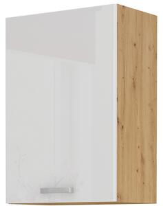 Zondo.hr Gornji kuhinjski ormarić- Arryn 50 G-72 1F (Hrast artisan + bijeli sjaj). 1024683
