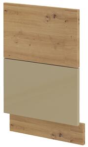 Zondo.hr Vrata za ugradbenu perilicu posuđa Arryn ZM 570x446 (Hrast artisan + Sjaj cappucino). 1024788