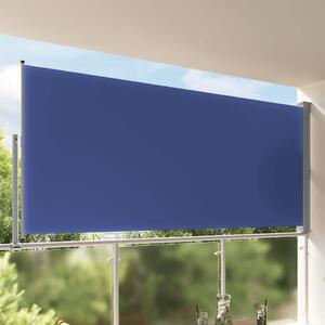 Uvlačiva bočna tenda za terasu 160 x 300 cm plava - Plava / 160 x 300 cm
