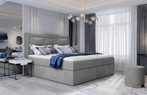Zondo.hr Bračni krevet Boxspring 180 cm Variv (svijetlo siva) (s madracem). Akcija -15%. 1025426