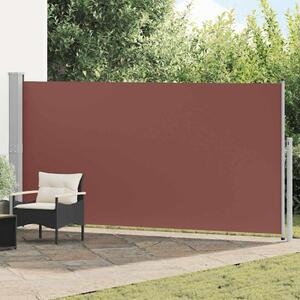 Uvlačiva bočna tenda 160 x 500 cm smeđa - Smeđa / 160 x 500 cm