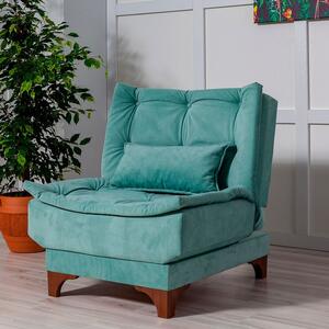 Atelier Del Sofa Naslonjač, Kelebek Berjer - Sea Green