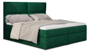 Zondo.hr Bračni krevet Boxspring 165 cm Alyce (zelena) (s madracima). Akcija -12%. 1027451