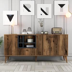 Woody Fashion Konzola, Napoli - Walnut