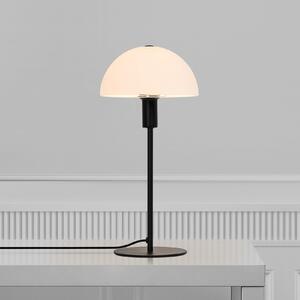 Ellen stolna lampa sa staklenim sjenilom, crna