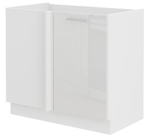 Zondo.hr Donji kuhinjski ormarić- Lavera 105 ND 1F BB (bijela + bijeli sjaj). 1032340