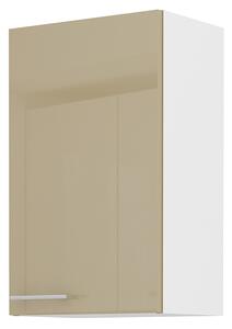 Zondo.hr Gornji kuhinjski ormarić- Lavera 45 G 72 1F (bijela + sjaj cappucino). Akcija -6%. 1032384
