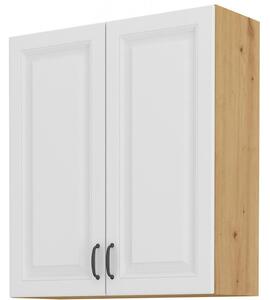 Zondo.hr Gornji kuhinjski ormarić- Sheila 80 G 90 2F (hrast artisan + bijela ). 1032466