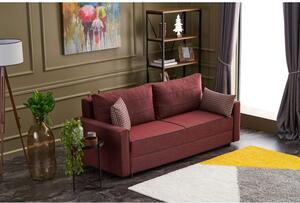 Atelier Del Sofa Trosjed na razvlačenje, Bordo crvena, Ece - Claret Red