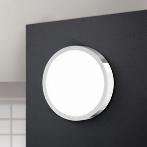 Bully LED stropna svjetiljka, krom, Ø 14 cm