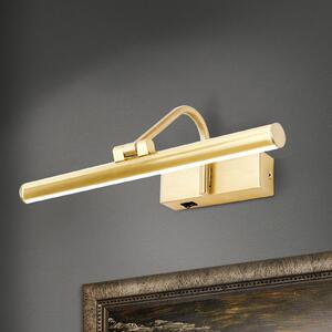 Zlatna LED lampa za slike Sofia - 30 cm