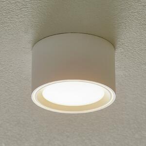Nordlux Fallon LED stropna svjetiljka, visina 6 cm, prigušiva, Bijela, Dnevni boravak/blagovaonica, Metal