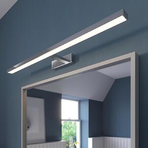 Lindby LED svjetiljka za ogledalo Jukka, 90 cm, krom, metal, IP44