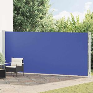 Uvlačiva bočna tenda za terasu 180 x 600 cm plava - Plava / 180 x 600 cm