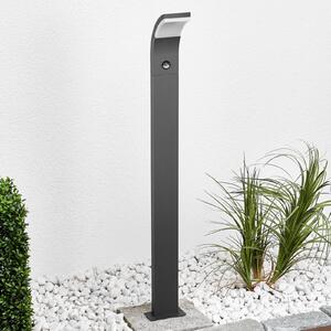 Lucande LED putna svjetiljka Timm, senzor, 100cm, antracit, IP54