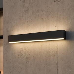 Lucande LED zidna svjetiljka Lengo, 50cm antracit, gore/dolje 3000K
