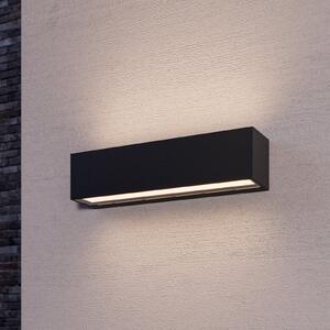 Lucande LED vanjska zidna svjetiljka Tilde, antracit, aluminij, IP65