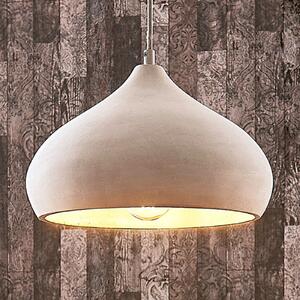 Lindby visilica Morton, Ø 29 cm, siva, beton, E27