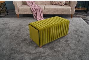 Atelier Del Sofa Tabure, zelena, Mabel Puf - Green